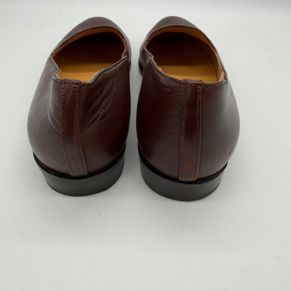 Vintage Cole Haan Italian Leather Loafers Brown Slip On Flats 6.5 AAAA F3835 - Picture 2 of 8